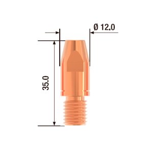 FUBAG Контактный наконечник M10х35 мм CuCrZr D=1.4 мм (25 шт.) в Туле фото