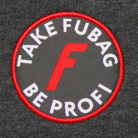 Серо-красная толстовка Fubag с капюшоном  размер XXL в Туле фото