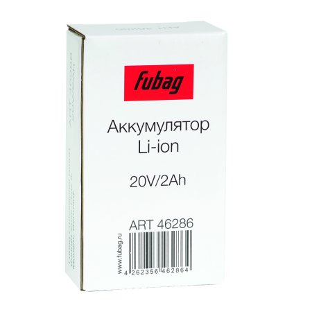 Аккумуляторная батарея FLI5S1P1202 Li-ion к бензиновым газонокосилкам FUBAG с электростартером и минирайдеру (20V/2Ah) в Туле фото