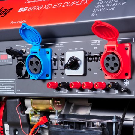 Бензиновый генератор FUBAG BS 8500 XD ES DUPLEX для одно и трехфазного режимов работы в Туле фото