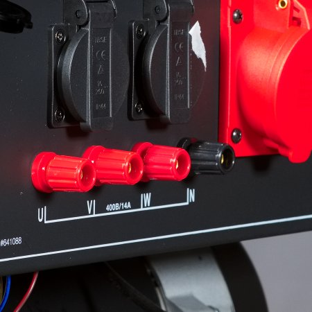 Бензиновый генератор FUBAG BS 8000 DA ES (трехфазный) с электростартером и коннектором автоматики в Туле фото