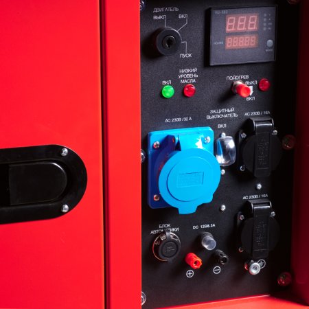 FUBAG Дизельный генератор с электростартером и коннектором автоматики DS 6500 AC ES (кожух) в Туле фото