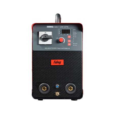 FUBAG Cварочный полуавтомат INMIG 500T DW SYN + Подающий механизм DRIVE INMIG DW SYN +Шланг-пакет 5 метров 70мм2 14 pol с жидкостным охлаждением для INMIG 500T DW SYN + Горелка FB 500 3m + Блок жидкостного охлаждения Cool 70 + Тележка для аппаратов в Туле фото