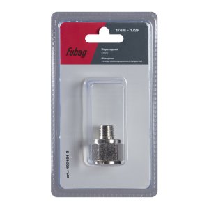 FUBAG Переходник 1/4 дюйма M на 1/2 дюйма F, блистер 1 шт в Туле фото