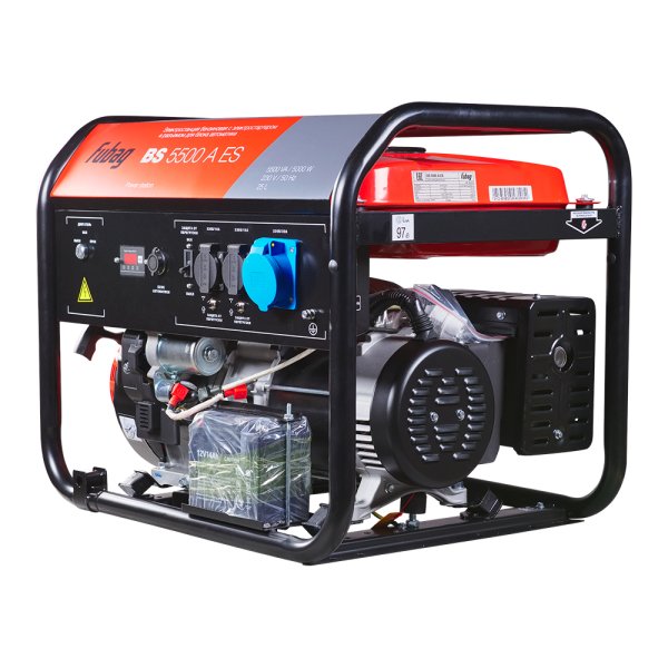 Бензиновый генератор FUBAG BS 5500 A ES с электростартером и коннектором автоматики в Туле фото