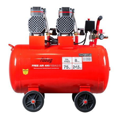 Компрессор безмасляный малошумный FUBAG Свободный Воздух (Free Air) 490/100/4.0 S в Туле фото