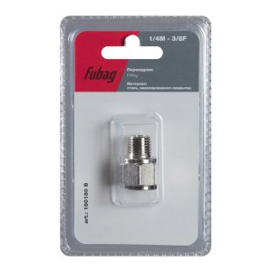 FUBAG Переходник 1/4 дюйма M на 3/8 дюйма F, блистер 1 шт в Туле фото