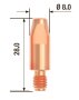 FUBAG Контактный наконечник M6х28 мм ECU D=0.6 мм (10 шт.) в Туле фото