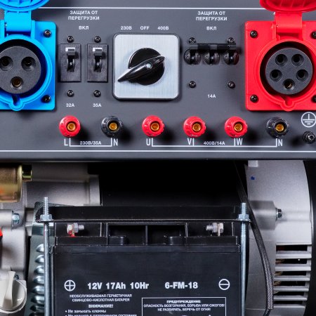 Бензиновый генератор FUBAG BS 8500 XD ES DUPLEX для одно и трехфазного режимов работы в Туле фото