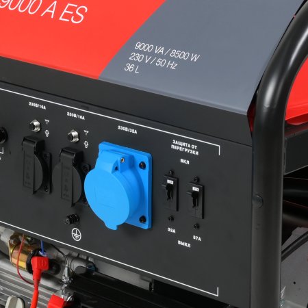 Бензиновый генератор FUBAG BS 9000 A ES с электростартером и коннектором автоматики в Туле фото