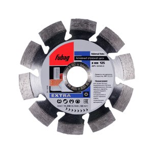 Алмазный отрезной диск FUBAG Universal Extra D125 мм/ 22.2 мм в Туле фото