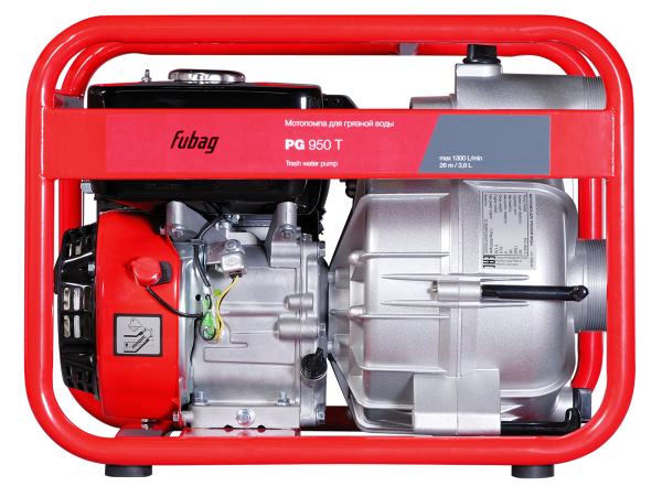 FUBAG Бензиновая мотопомпа для сильнозагрязненной воды PG 950 T в Туле фото